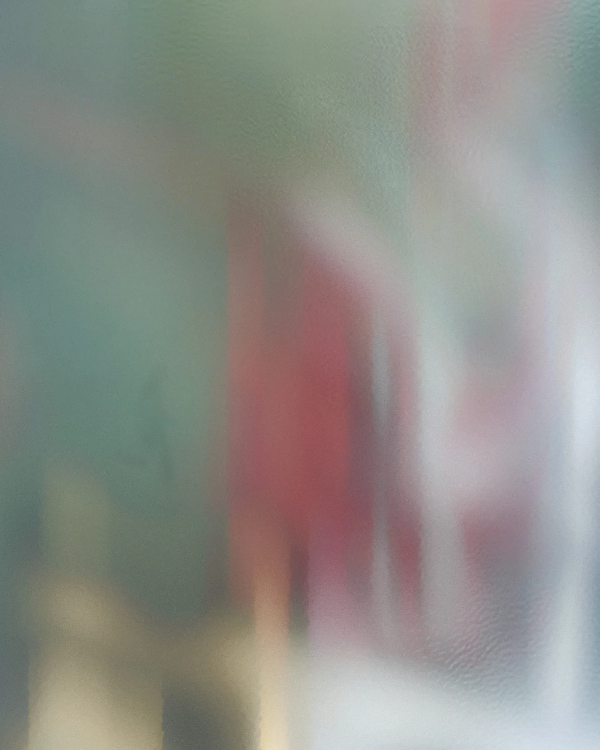 Constructed blurred image from the Before I Look Away series by Mo Badawi