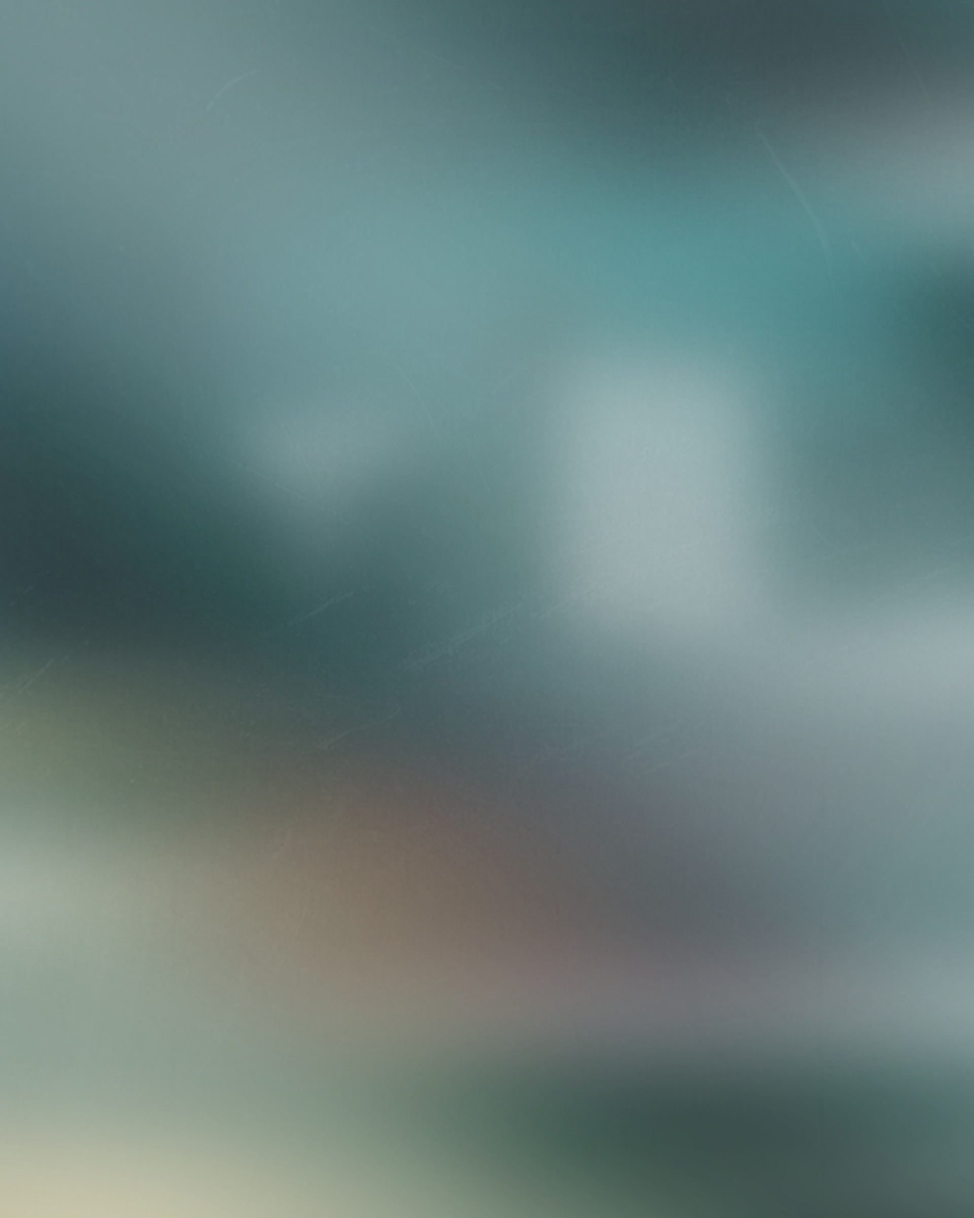 Constructed blurred image from the Before I Look Away series by Mo Badawi