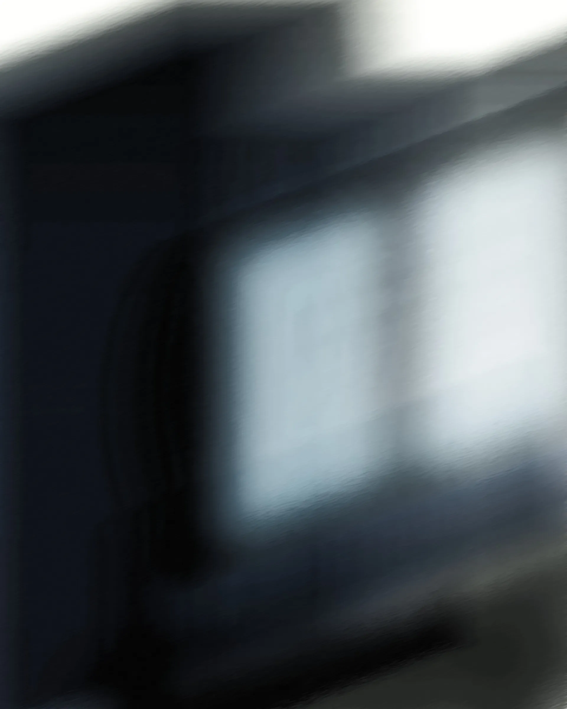 Constructed blurred image from the Before I Look Away series by Mo Badawi