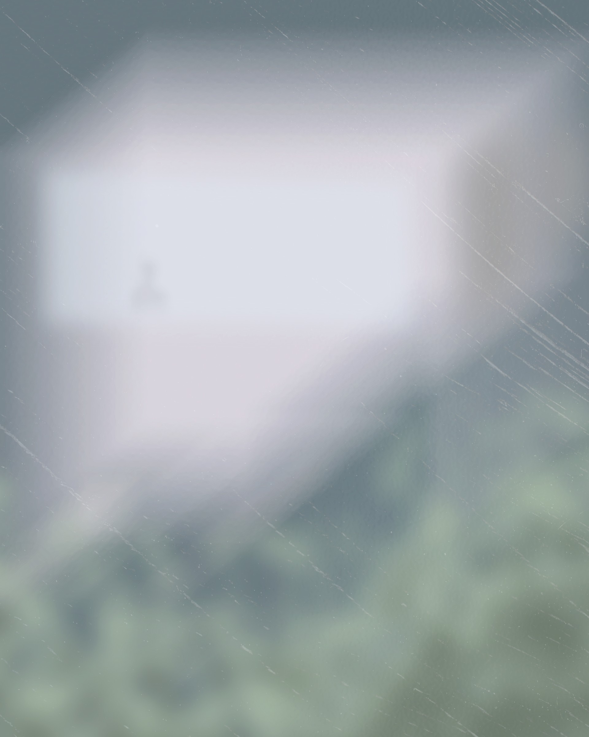 Constructed blurred image from the Before I Look Away series by Mo Badawi